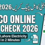 LESCO Online Bill Check