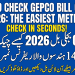 Check GEPCO Bill Online