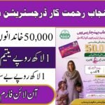 CM Punjab Rehmat Card Registration Process