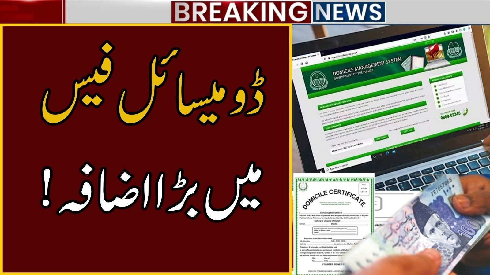 Punjab Announces 175% Increase in Domicile Fee